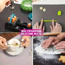 Tapetes de Silicona Grandes de Diferentes Colores para Mesa, Moldes de Resina para Cocina, Joyería, Manualidades Hechas a Mano, Decoración - 003 - Ver 5