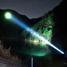 1pc Strong Light LED Flashlight,Portable Waterproof RechargeableTorch, Type-C Rechargeable Multifunctional Zoom Telescopic Flashlight For Outdoor Hiking Emergency Camping