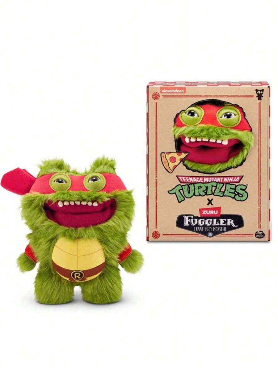ZURU Fuggler Official Genuine Cute Teeth Monster Turtles Series Funky Teeth Ugly Cute Funny Doll New Year Christmas Birthday Gift