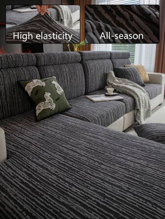 1 pieza Funda elástica para sofá seccional y chaise longue, todo incluido, antideslizante, funda de sofá universal para las 4 estaciones
