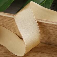 Cinta de seda de moral de dos caras con ribete colorido, suministros de accesorios para el cabello DIY como lazos, tiradores y broches, cinta de satén de poliéster