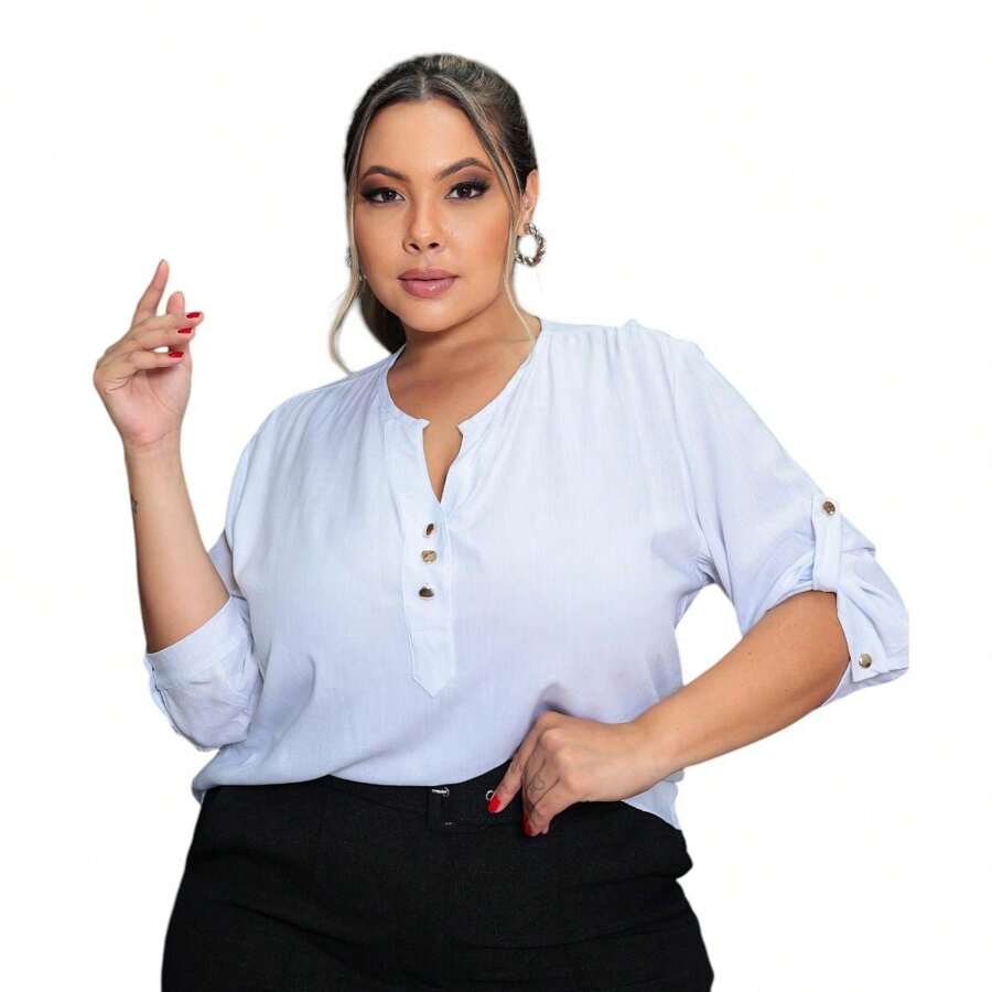 Plus Size Tank Tops & Camis - 白色 - 查看 1