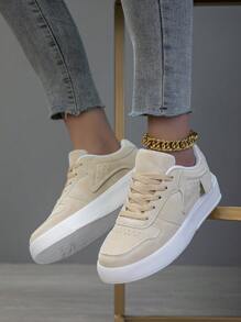 Damen Lässig Schuhe, Damen Sportschuhe, weiße Schuhe, Straßenschuhe, leichte Skateboard-Schuhe