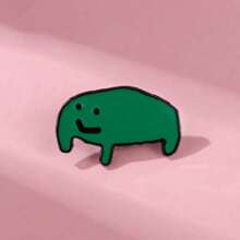 Emaille-Brosche mit fröhlichem Frosch, kundenspezifische dekorative Broschen, Ornamente, Anstecknadeln, Taschenbadges, Schmuckgeschenke, 2025 neuer Stil Pin für Kleidung, Tasche, Rucksack-Charm, Schule, Kpop, Lehrerbedarf, Bürozubehör, Shirts, Jacken, Halloween, Herbst-Winter-Accessoires, geeignet für Jugendliche, Erwachsene, Herren, Lässig, Outdoor, Sport, Urlaub, Abschlussgeschenke, Geburtstag, Alltagskleidung, witzige Lehrergeschenke, Weihnachtsgeschenke für Männer, Taschenbroschen - Grün - Übersicht 4