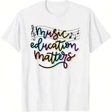 Music Education Matters Music Teacher Appreciation Women T-Shirt