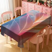 Multi-Functional Polyester Tablecloth - Colorful Patterns, Waterproof And Stain-Resistant, Easy To Clean For Indoor/Outdoor Use - Ideal For Picnics, Parties, Restaurants, Home Decor, And Gift-Giving - Multicolor - View 81
