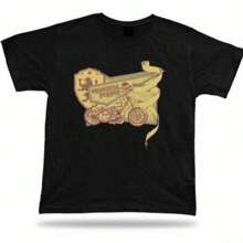 Original Design Large Bike Skeleton Skull T-Shirt Idea Unisex Design Apparel-