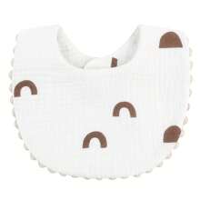 1pc Customized Embroidered Name Baby Bib, Decorative Drool Cloth, Great Gift For Baby Boys And Girls - Multicolor - View 15