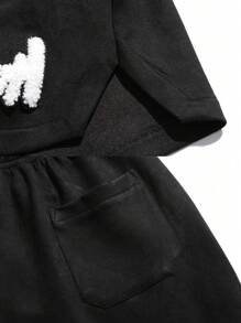 Męskie letnie, popularne, szorty z nadrukiem, uniwersalne, haftowane, codzienne, treningowe, emo, styl lat 2000., jesień/zima