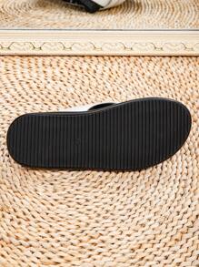 Men's Sandals Men's Arabic Sandals Formal Slippers - White Black - View 6