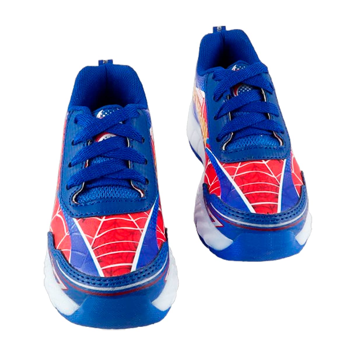 Tenis Con Luces Leds De Colores Para Niños Con Personaje De Moda Calzado Deportivo 842-AR - Azul - Ver 1
