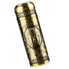 Electric Shaver For Men, Mini Portable Beard Trimmer, USB Rechargeable Electric Razor, Cordless Beard Trimmer - 金色 - 查看 4