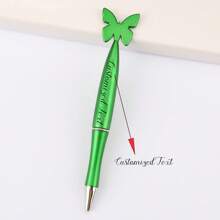 8 支/1 支可定制蝴蝶形圆珠笔，适合教师节礼物、情人节礼物、学生奖励礼物、同事、家人、父母的礼物 - 彩色 - 查看 5