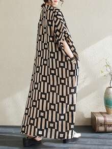 Topy, Bohemian Casual Holiday Dress, Damska sukienka na wakacje w dużym rozmiarze, 2025 Summer New V Leader Dress, Sukienka dla mamy, Sukienka na co dzień, Top, Bielizna piżama, Sukienka plażowa,