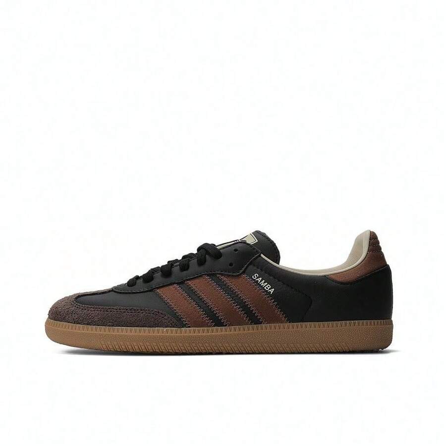 Adidas Originals Unisex Samba OG Casual Sneakers, Low-Top Athletic Shoes IE9123 - Black - View 1
