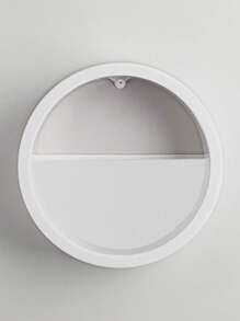 1 pieza Macetero de pared redondo, maceta hidropónica, decoración de pared interior, estilo escandinavo, apta para sala de estar, comedor, en color macaron