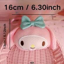 Sanrio Sanrio Hello Kitty badpuff: zacht, luxe net, rugreiniger, verbeterde bubbelverspreiding, perfect voor een luxe badervaring. Badkamerinrichting voor thuis, zomer.