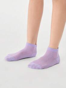 Balabala Calcetines de malla para niños, calcetines deportivos de verano transpirables, para niños y niñas, 5 pares