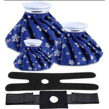 Ice Bag[6", 9" &11" ] Hot And Cold Reusable Ice Bag, Elastic Breathable Support Wrap,Relief Heat Pack Reusable For Knee Head Leg/Perfect Gift For Birthday/Christmas, For Fishing/Camping/Travel(For Hot Is 50-60℃)