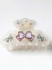 1pc 8cm Hair Claw Clip, Hairpin Headpiece, 2025 New Style