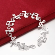 925 Silver Fashion Bracelet, Suitable For Daily Wear And Gift Giving - White - View 3