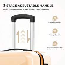 20/28 Inch Carry-On Suitcase With Spinner Wheels,Hard Shell Suitcases,Lightweight Rolling Luggage For Women