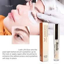 1 lọ keo uốn lông mày và lông mi trong suốt, siêu bền, 6ml - Cố định trong 5 giây, tan nhanh trong nước, không gây kích ứng, không mùi, giúp nâng mi đẹp, không bị bong tróc, dùng được 100 lần. - trắng - Xem 9