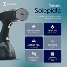 Electrolux Vaporizador negro de mano - Azul y blanco - Ver 4
