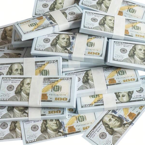 100/200/300pcs 11.6*4.8cm Small Size US Dollar Prop Paper, Valentine's Day Origami Props Dollar Paper, Money Flower Bouquet Props Dollar