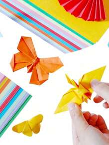 100pcs Assorted Color A4 Paper, 10 Colors, Suitable For Copying, Printing, Origami And Handcrafting,School Supplies,Back To School