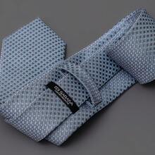 Edi Saraiva Traditional Premium Tie 7 Cm - Xanh nhạt - Xem 4