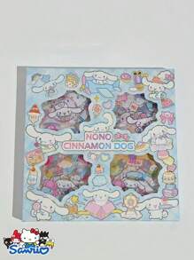 Sanrio 100 pièces Autocollants Sanrio Hello chat Kuromi Melody Guiguan Dog New PET pour enfants - Design de bandes dessinées et d'animaux imperméables, scrapbooking, projets DIY et décoration de bouteilles d'eau. Convient pour les autocollants de réfrigérateur, les accessoires de chambre, les vêtements, les sacs, les accessoires de robe, la papeterie créative DIY et la mise en scène. (100 autocollants sans double) , Cadeaux de rentrée scolaire