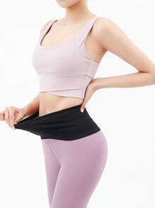 透气跑步腰包，吸湿排汗收纳袋，高弹力腰包，男女通用，多功能运动腰包，配有防滑松紧带和手机袋，适合步行、旅行、运动、徒步和健身。