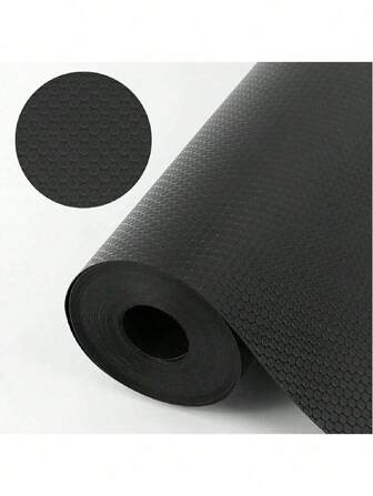 1 rol grijs stippenpatroon plankvoering, antislip kastvoering, transparante niet-klevende ladevoering, EVA waterdichte koelkastvoering, gemakkelijk te snijden kastvoering voor planken, tafels, kasten, keuken- en plankmatten, ladematten, kastvoering, koelkastvoering, keukenplankvoering