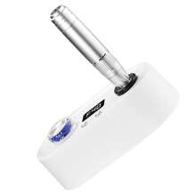 40000RPM 无绳电动指甲锉，低振动专业指甲钻，便携式电动指甲打磨机，适用于丙烯酸、凝胶指甲，适用于家庭沙龙指甲护理 - 白色 - 查看 5