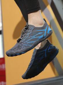 Unisex Quick Drying Water Shoes - Novel Design, Lightweight And Comfortable, Suitable For Yoga, Fitness, Deep Squatting, Running, Beach, Mountain Climbing, Boating, Surfing, Outdoor Cycling, Multi-Purpose Water Sports Shoes - Dark Gray - View 5