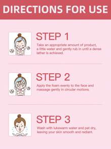 Dove 100g 多芬面部清洁霜，去角质日常休闲护理产品 - 粉色 - 查看 5