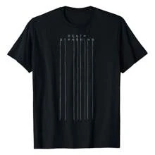 Death Stranding Logo Video Gaming Merch T-Shirt Women's Summer Short Sleeve T-Shirt - 黑色 - 查看 1