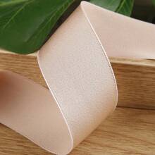 Cinta de seda de moral de dos caras con ribete colorido, suministros de accesorios para el cabello DIY como lazos, tiradores y broches, cinta de satén de poliéster