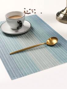 1-8 piezas Individual rectangular de PVC, lavable, fácil de limpiar, antideslizante, resistente al calor, manteles para mesa de comedor, pensamientos dulces, manteles elegantes, decoración de mesa, tapete para cocina y comedor, decoración de boda y festividades