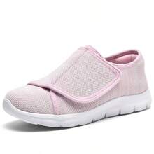Diabetic Shoes For Women Wide Width Edema Shoes Walking Sneakers For Elderly Swollen Feet - Pink - View 5