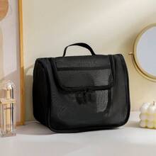 Bolsa de maquillaje transparente de malla de nailon con gran capacidad, organizador de cosméticos multifuncional - Multicolor - Ver 9