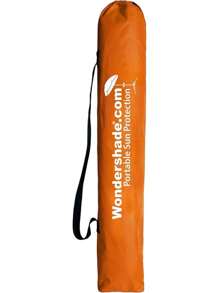 Wondershade Ultimate Portable Sun Shade Umbrella For Instant Lightweight And Adjustable Sun Protection - Blue - Orange - View 2