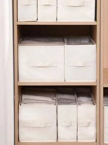 Fabric Closet Storage Bins – Foldable Drawer Organizers For Clothes, Towels, Underwear, Wardrobe Dividers | Collapsible, Stackable, Handle-Equipped, Space-Saving For Bedroom, Closet, Dresser