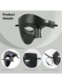 半球形面具，威尼斯幻影光影面具，女面具，男面具。情人节礼物，节日礼物，化妆舞会面具，万圣节