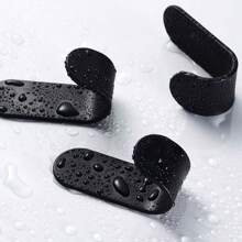 5 Peças Ganchos Adesivos, Ganchos de Cozinha, Ganchos de Parede Resistentes, Ganchos Adesivos de Parede para Pendurar Jaquetas, Casacos, Bolsas, Tiras de Luz de Festa, Utensílios de Cozinha, Roupões de Banho, Toalhas de Banho