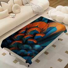 Multi-Functional Polyester Tablecloth - Colorful Patterns, Waterproof And Stain-Resistant, Easy To Clean For Indoor/Outdoor Use - Ideal For Picnics, Parties, Restaurants, Home Decor, And Gift-Giving - Multicolor - View 7