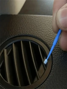 Premium Nylon Car Detailing Brush Set - Efficient Car Interior Detail Cleaning Tools, Dashboard Vent Brush, Narrow Crevice Cleaner - Easy To Use, Versatile - Multicolor - View 5