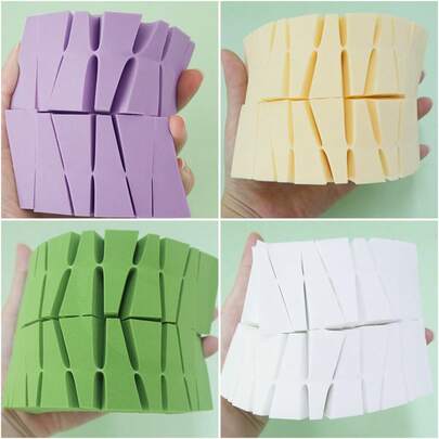 48 miếng mút trang điểm hình tam giác, mút tán kem nền không chứa latex dùng cho phấn phủ, kem lỏng, kem trang điểm, dùng khô và ướt, trang điểm, giá rẻ, trang trí phòng, bàn trang điểm, du lịch, phòng ngủ, phụ kiện trang điểm, bông phấn, mút tán kem nền, bông phấn phủ, mút trang điểm, giá rẻ, quà tặng Giáng sinh, dụng cụ trang điểm, đồ rẻ tiền, quà tặng, quà tặng cho phụ nữ, quà Giáng sinh, quà khuyến mãi, du lịch, đồ rẻ tiền, đồ dùng cần thiết khi đi du lịch