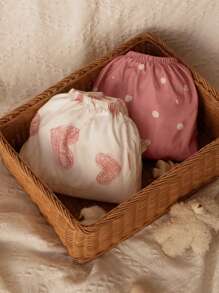 GLLQUEN BABY 2 件装婴儿床单，男女通用，适合婴幼儿，柔软超细纤维材质，尺寸 47x24x6 英寸，通过 Oeko-Tex 认证